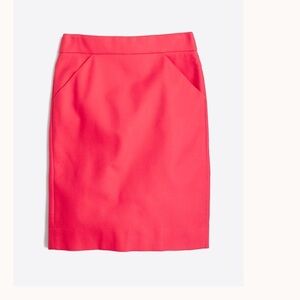 J. Crew women’s Pencil skirt in double-serge cotton size 8